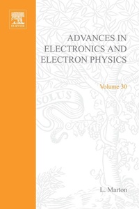Enlarge image Cover: Advances in Electronics and Electron Physics - Academic Press