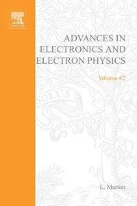 Enlarge image Cover: Advances in Electronics and Electron Physics - Academic Press