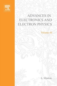 Enlarge image Cover: Advances in Electronics and Electron Physics - Academic Press