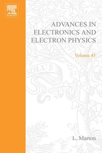 Enlarge image Cover: Advances in Electronics and Electron Physics - Academic Press