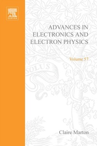Enlarge image Cover: Advances in Electronics and Electron Physics - Academic Press