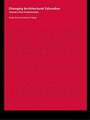Cover: Changing Architectural Education - Taylor & Francis