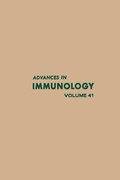 Cover: Advances in Immunology - Academic Press