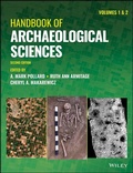 Cover: Handbook of Archaeological Sciences - Wiley