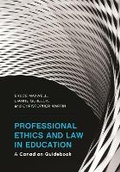 Cover: Professional Ethics and Law in Education - Canadian Scholars