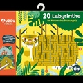 Cover: Auzou 20 Labyrinthe im Herzen des Dschungels - HUCH!