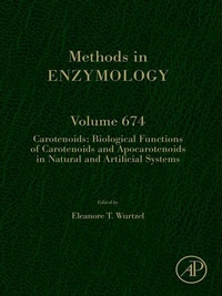 Abbildung von: Carotenoids: Biological Functions of Carotenoids and Apocarotenoids in Natural and Artificial Systems - Academic Press