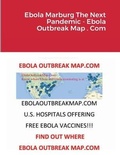 Cover: Ebola Marburg The Next Pandemic - Ebola Outbreak Map . Com - Lulu.com