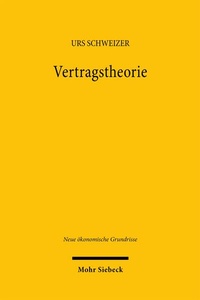 Enlarge image Cover: Vertragstheorie - Mohr Siebeck