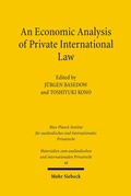 Bild: An Economic Analysis of Private International Law - Mohr Siebeck