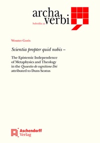 Abbildung von: Scientia propter quid nobis - - Aschendorff