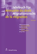 Cover: Jahrbuch f&uuml;r Migrationsrecht 2021/2022 Annuaire du droit de la migration 2021/2022 - St&auml;mpfli Verlag
