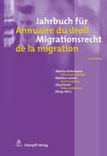Cover: Jahrbuch f&uuml;r Migrationsrecht 2021/2022 Annuaire du droit de la migration 2021/2022 - St&auml;mpfli Verlag