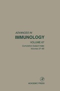 Cover: Cumulative Subject Index, Volumes 37-65 - Academic Press