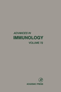 Enlarge image Cover: Advances in Immunology - Academic Press