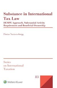 Abbildung von: Substance in International Tax Law - Wolters Kluwer
