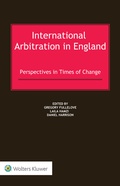 Bild: International Arbitration in England - Kluwer Law International