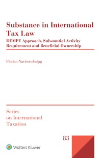Abbildung von: Substance in International Tax Law - Kluwer Law International