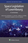 Cover: Space Legislation of Luxembourg - Kluwer Law International