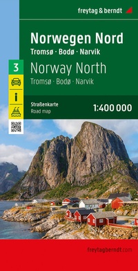 Abbildung von: Norwegen Nord, Straßenkarte 1:400.000, freytag & berndt - Freytag-Berndt und ARTARIA
