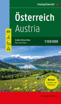 Abbildung von: Österreich, Autoatlas 1:150.000, freytag & berndt - Freytag-Berndt und ARTARIA