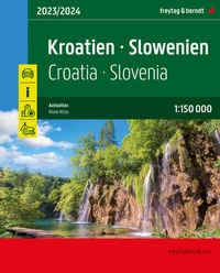 Abbildung von: Kroatien - Slowenien, Autoatlas 1:150.000, freytag & berndt - Freytag-Berndt und ARTARIA