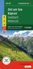 Cover: freytag & berndt Wanderkarte WK 382 Zell am See - Kaprun, Saalbach - Mittersill 1:50.000 - freytag & berndt
