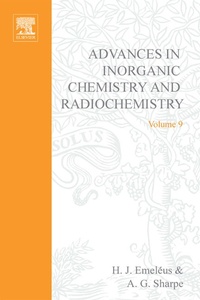 Enlarge image Cover: Advances in Inorganic Chemistry and Radiochemistry - Academic Press