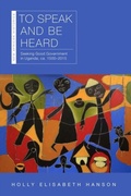 Cover: To Speak and Be Heard - Ohio University Press