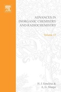 Cover: Advances in Inorganic Chemistry and Radiochemistry - Academic Press
