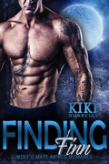 Cover: Finding Finn: Wolf's Mate Mpreg Romance Book 1 - Kiki Burrelli