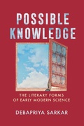 Cover: Possible Knowledge - University of Pennsylvania Press