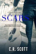 Cover: Scars (Permanently Black and Blue, #2) - NineStar Press, LLC