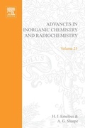 Cover: Advances in Inorganic Chemistry - Academic Press