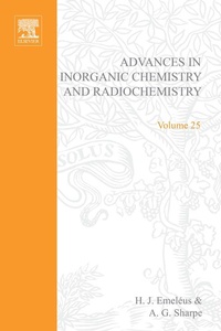 Enlarge image Cover: Advances in Inorganic Chemistry - Academic Press