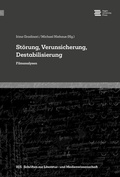 Cover: St&ouml;rung, Verunsicherung, Destabilisierung - Georg Olms Verlag
