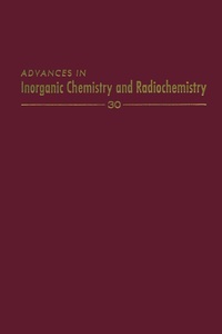 Enlarge image Cover: Advances in Inorganic Chemistry - Academic Press
