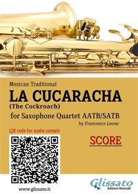 Abbildung von: Saxophone Quartet score of "La Cucaracha" - Glissato Edizioni Musicali