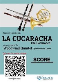 Abbildung von: Woodwind Quintet score of "La Cucaracha" - Glissato Edizioni Musicali