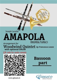 Abbildung von: Bassoon Part of "Amapola" for Woodwind Quintet - Glissato Edizioni Musicali