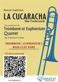 Abbildung von: Trombone/Euphonium 2 part of "La Cucaracha" for Quartet - Glissato Edizioni Musicali