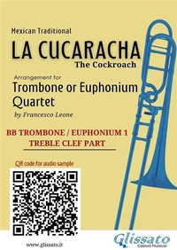 Abbildung von: Trombone/Euphonium 1 t.c. part of "La Cucaracha" for Quartet - Glissato Edizioni Musicali