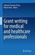 Cover: Grant writing for medical and healthcare professionals - Springer