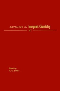 Enlarge image Cover: Advances in Inorganic Chemistry - Academic Press