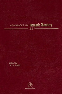 Enlarge image Cover: Advances in Inorganic Chemistry - Academic Press