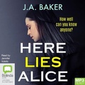 Cover: Here Lies Alice - Bolinda Audio Books