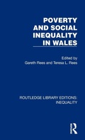 Cover: Poverty and Social Inequality in Wales - Routledge