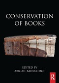 Cover: Conservation of Books - Routledge