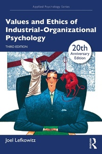 Abbildung von: Values and Ethics of Industrial-Organizational Psychology - Routledge