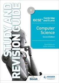 Enlarge image Cover: Cambridge IGCSE and O Level Computer Science Study and Revision Guide Second Edition - Hodder Education